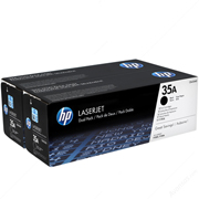 HP TONER  35A CB435AD NEGRO 2-PACK